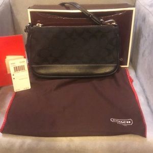 Black Coach Signature Bag
